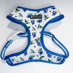 FRENCHIE DUO REVERSIBLE HARNESS - BLUEBERRY